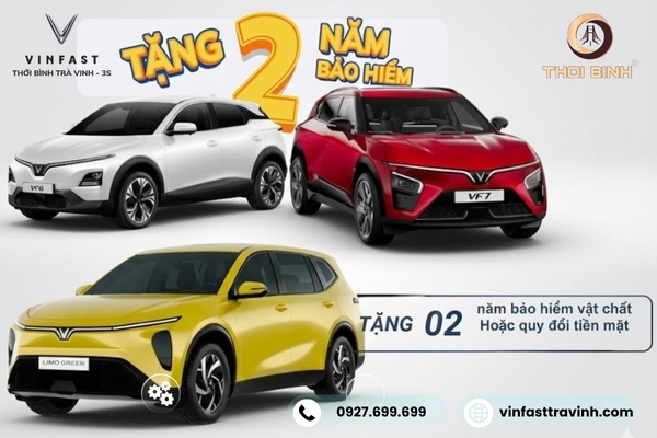 Chốt Sổ Cuối Năm: Tặng Ngay 2 Năm BHVC Hoặc 15 Triệu Đồng Cho VF 6 Eco, VF 7 Eco & Limo