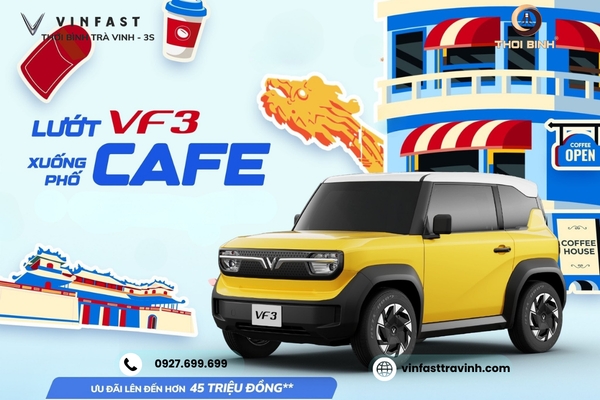 Phá đảo phố thị cùng VinFast VF3: Chi phí lăn bánh cực rẻ cho mẫu xe điện quốc dân
