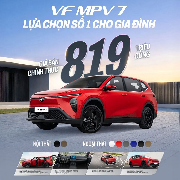 Giá Lăn Bánh MPV7 Mới Nhất: Ưu Đãi 