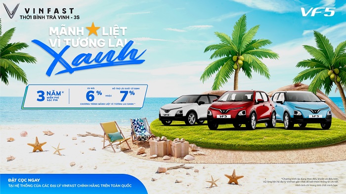 Khởi Đầu Thông Minh Với Giá Lăn Bánh VF5 Tặng 1 Năm Bảo Hiểm Hấp Dẫn