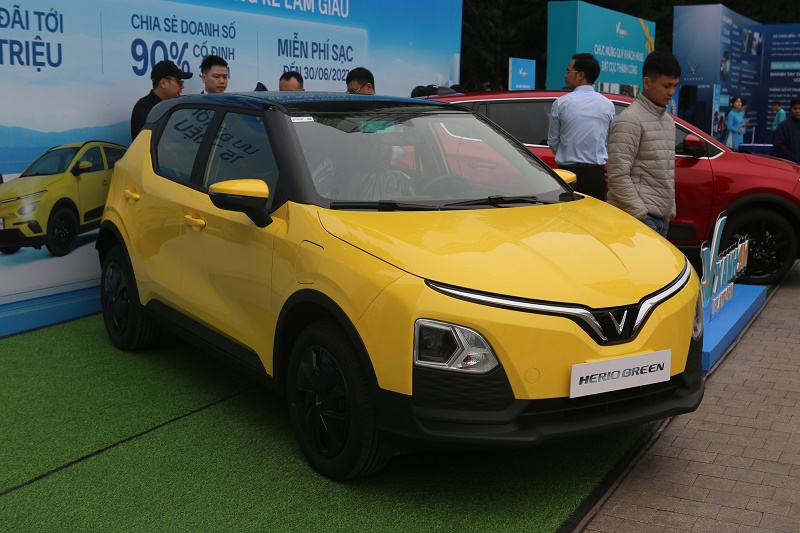 Trả Trước 0 Đồng Sở Hữu Ngay Herio Green, Lăn Bánh Dễ Dàng Tại VinFast Trà Vinh