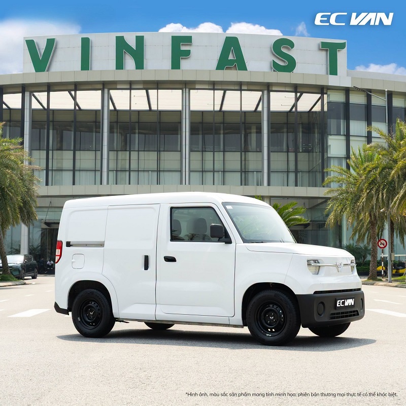 Giá lăn bánh EC Van 2026 Xe Tải Điện Dành Cho Doanh Nghiệp Vừa Và Nhỏ