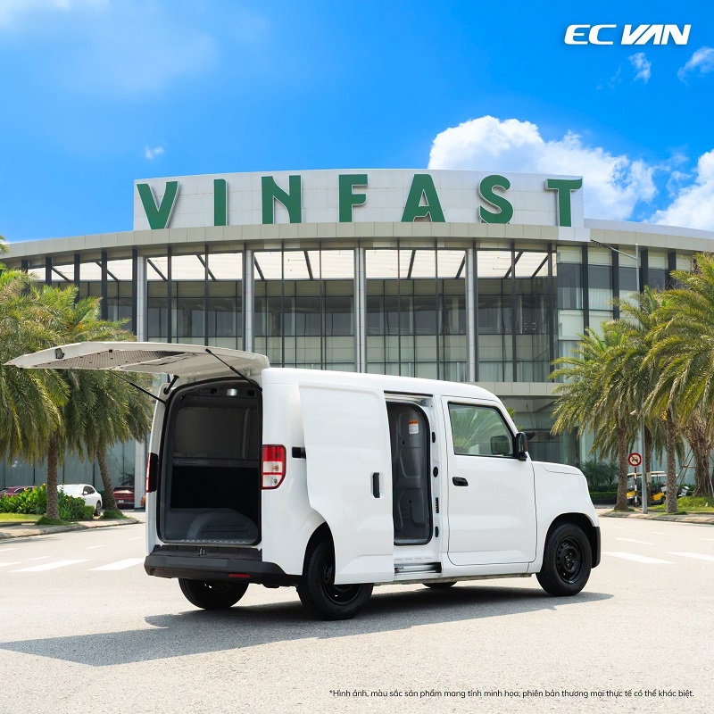 Giá lăn bánh EC Van 2026 Xe Tải Điện Dành Cho Doanh Nghiệp Vừa Và Nhỏ