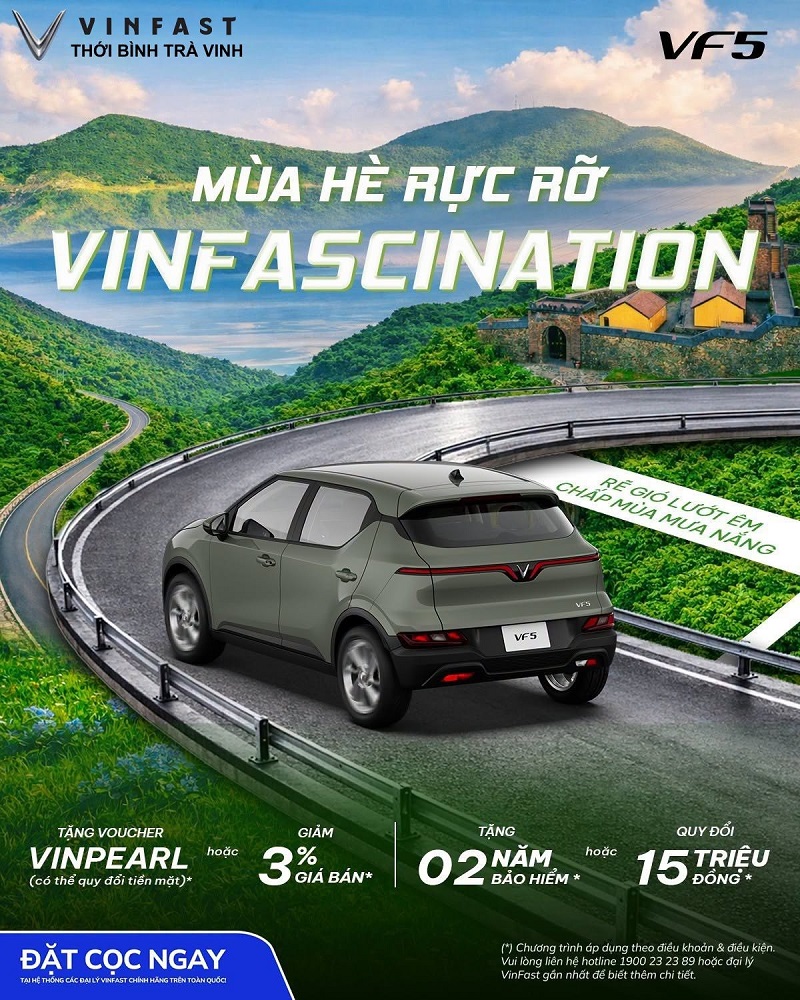 VinFast VF5 Vua doanh số phân khúc A-SUV đô thị, tập trung vào hiệu quả kinh tế tuyệt đối