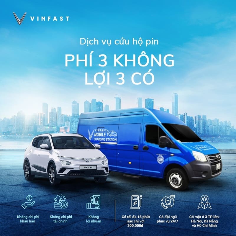 Dịch vụ cứu hộ VinFast