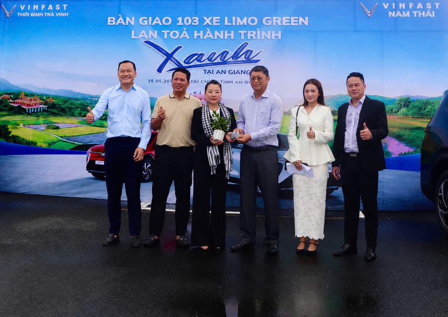 An Giang nhận 103 xe công vụ đến phường, xã, đặc khu